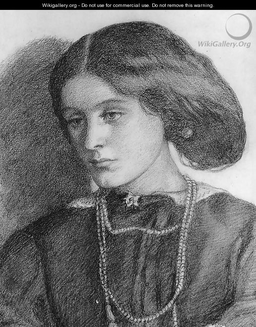 Mrs Burne Jones - Dante Gabriel Rossetti