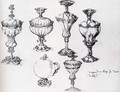 Six Goblets - Albrecht Durer