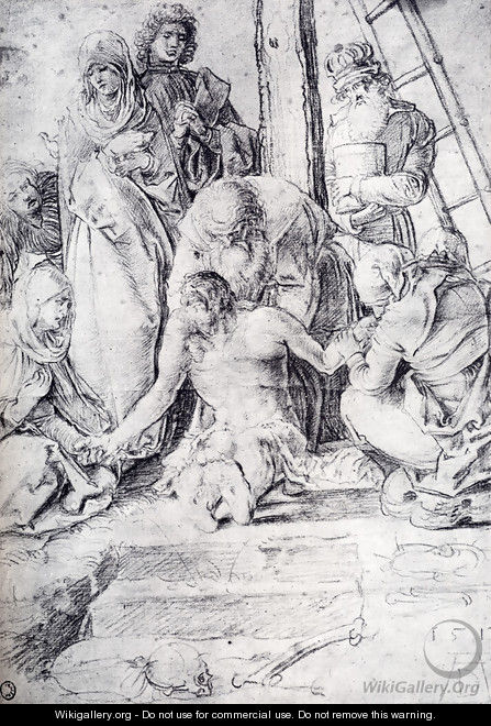 The Lamentation 1513 - Albrecht Durer