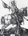 St George On Horseback - Albrecht Durer