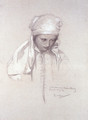 Portrait Of A Girl - Alphonse Maria Mucha