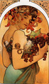 Fruit - Alphonse Maria Mucha