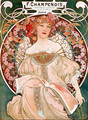 F Champenois Imprimeur Editeur - Alphonse Maria Mucha