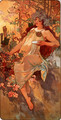 Autumn - Alphonse Maria Mucha