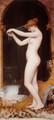 Venus Binding Her Hair - John William Godward