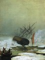 Wreck in the Sea of Ice 1798 - Caspar David Friedrich
