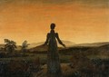 Woman before the Rising Sun (Woman before the Setting Sun) 1818-20 - Caspar David Friedrich