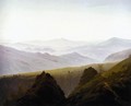 Morning in the Mountains 1822-23 - Caspar David Friedrich