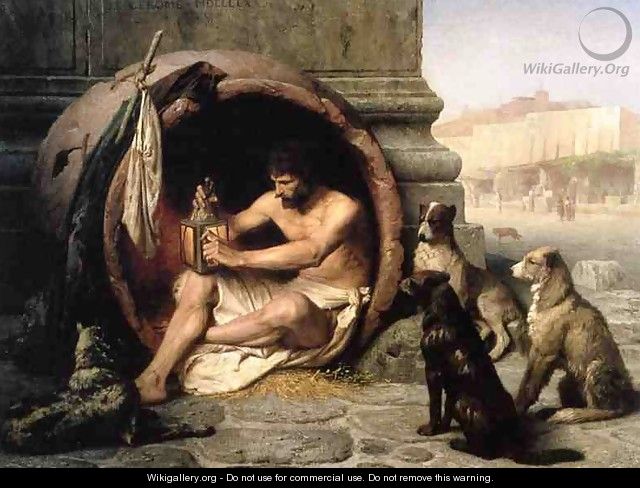 Diogenes - Jean-Léon Gérôme