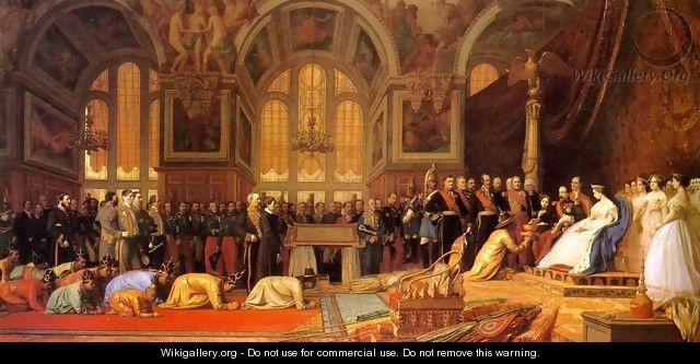 The Reception Of The Siamese Ambassadors At Fontainebleau - Jean-Léon Gérôme