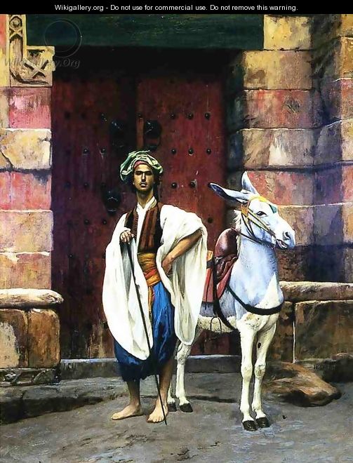 Sais And His Donkey - Jean-Léon Gérôme