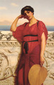 A Classical Lady - John William Godward