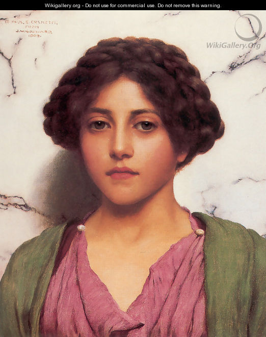 A Classical Beauty I - John William Godward