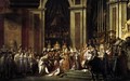 Consecration of the Emperor Napoleon I and Coronation of the Empress Josephine 1805-07 - Jacques Louis David