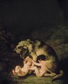 Romulus Remus And Their Nursemaid - Jacques Laurent Agasse