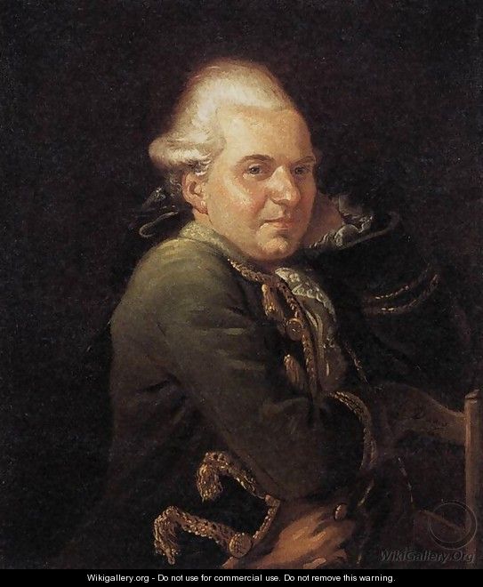 Portrait of François Buron 1769 - Jacques Louis David