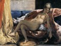 Woman with a Parrot 1827 - Eugene Delacroix