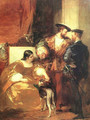 Francis I And The Duchess Of Etampes - Richard Parkes Bonington