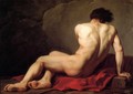 Male Nude Known As Patroclus - Jacques Louis David