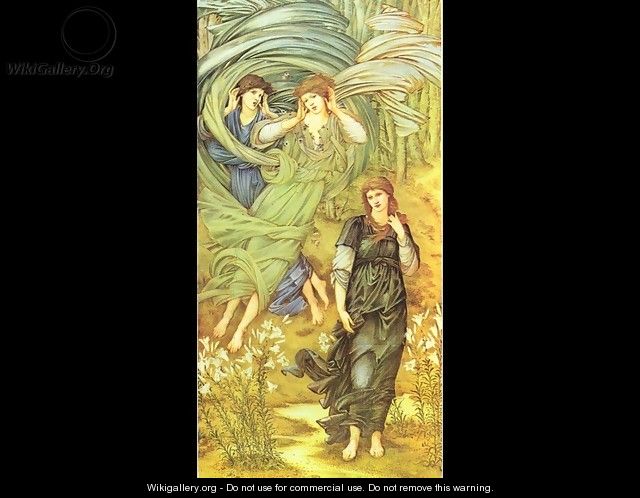Sponsa de Libano (The Bride of Lebanon) 1891 - Sir Edward Coley Burne-Jones