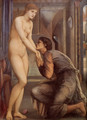 Pygmalion And The Image: IV The Soul Attains [detail] - Sir Edward Coley Burne-Jones