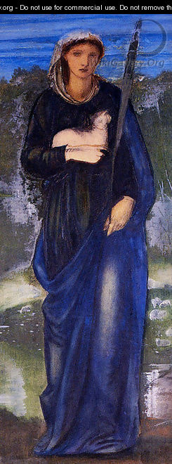 St Agnes - Sir Edward Coley Burne-Jones