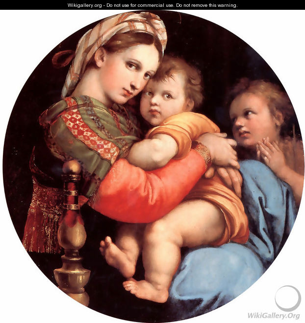 The Madonna Of The Chair - Raphael