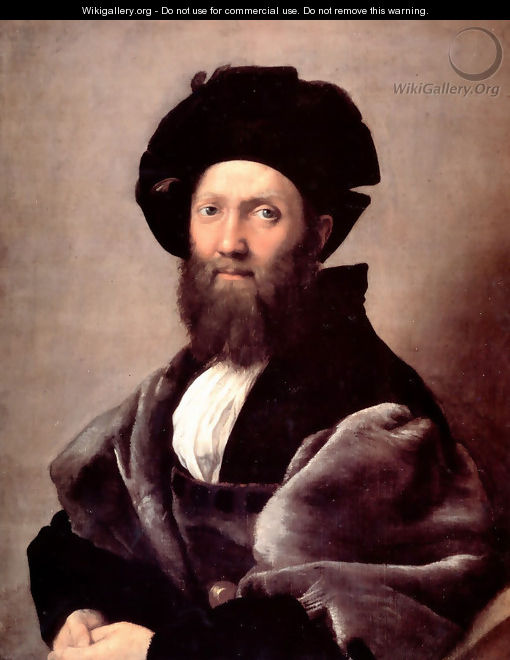 Portrait of Baldassare Castiglione 1414-15 - Raphael