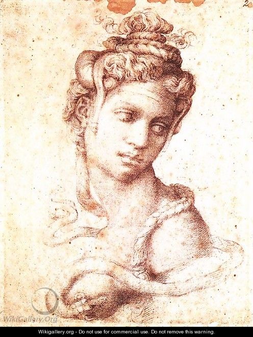 Cleopatra 1533-34 - Michelangelo Buonarroti