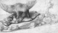 Tityus c. 1533 - Michelangelo Buonarroti