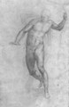 Study For A Risen Christ - Michelangelo Buonarroti