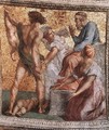 The Stanza Della Segnatura Ceiling The Judgment Of Solomon - Raphael