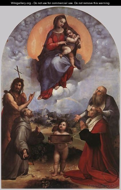 The Madonna of Foligno 1511-12 - Raphael