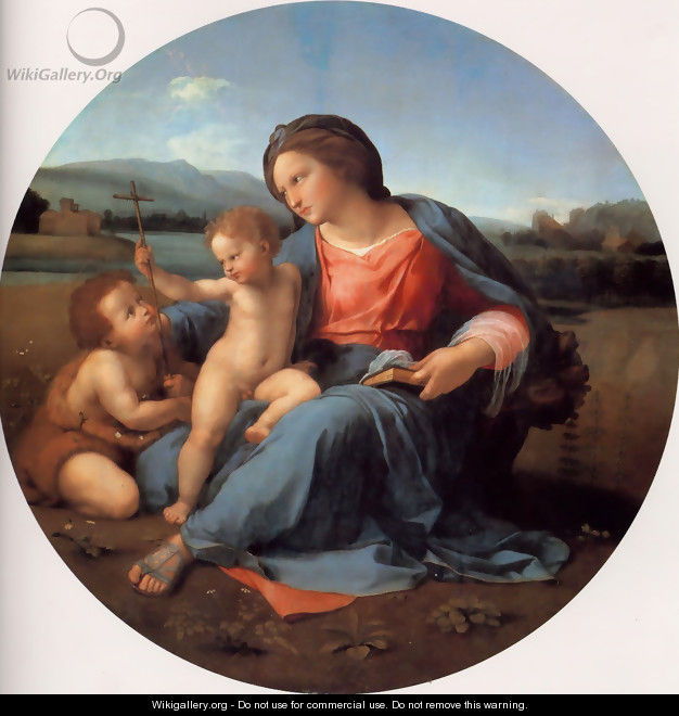 The Alba Madonna 1509 - Raphael