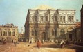 Campo San Rocco c. 1735 - (Giovanni Antonio Canal) Canaletto