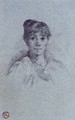 Portrait Of A Woman - Henri De Toulouse-Lautrec