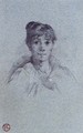 Portrait Of A Woman - Henri De Toulouse-Lautrec