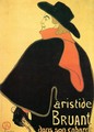 Aristede Bruand At His Cabaret - Henri De Toulouse-Lautrec