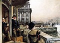 The Terrace Of The Trafalgar Tavern Greenwich London - James Jacques Joseph Tissot