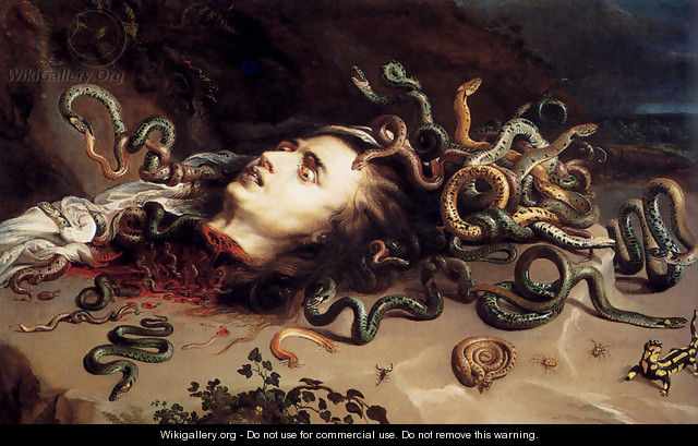 Head Of Medusa - Peter Paul Rubens