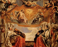 The Trinity Adored By The Duke Of Mantua And His Family - Peter Paul Rubens