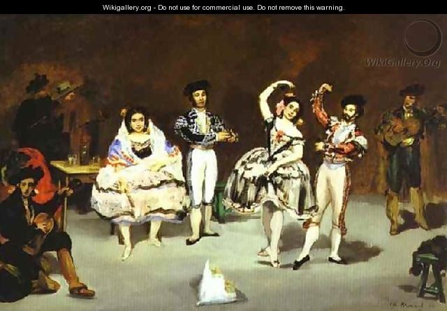 The Spanish Ballet - Edouard Manet