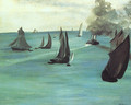 The Beach at Sainte-Adresse 1867 - Edouard Manet