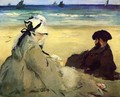 On The Beach 1873 - Edouard Manet