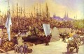 The Harbour At Bordeaux - Edouard Manet