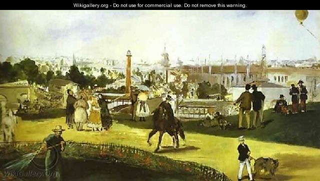 The Universal Exhibition - Edouard Manet