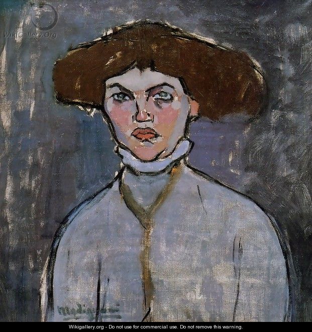 Head Of A Young Woman - Amedeo Modigliani