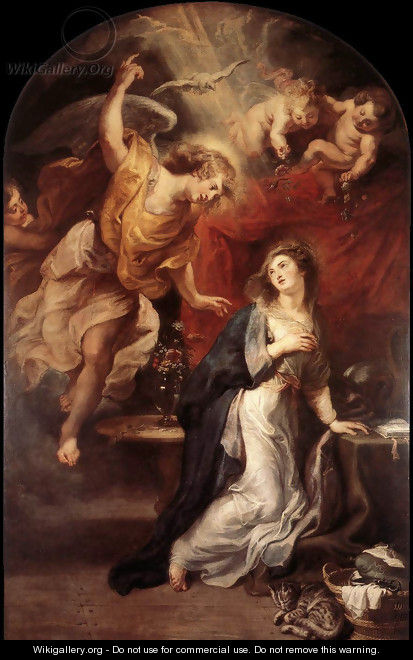 Annunciation - Peter Paul Rubens