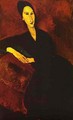 Madame Zborowska On A Sofa - Amedeo Modigliani