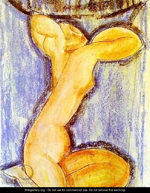 Caryatid Ii - Amedeo Modigliani